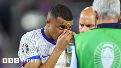 Euro 2024: Mbappe "moving in the right direction" to be available for the match against the Netherlands