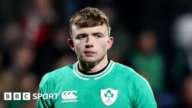 Jack Murphy pictured during the U20 Six Nations