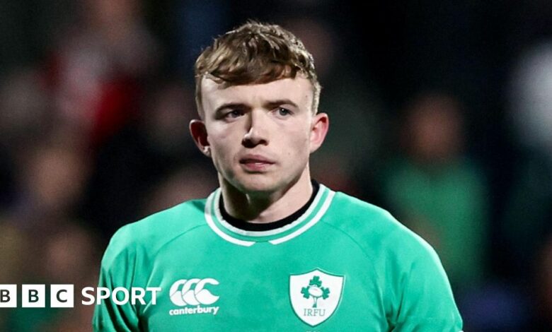 Jack Murphy pictured during the U20 Six Nations