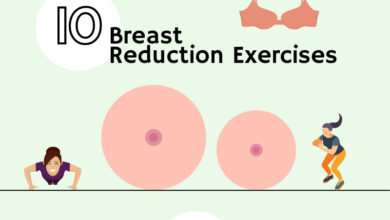 10 effective exercises for natural breast reduction