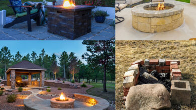 13 modern outdoor fireplace designs for cozy gatherings