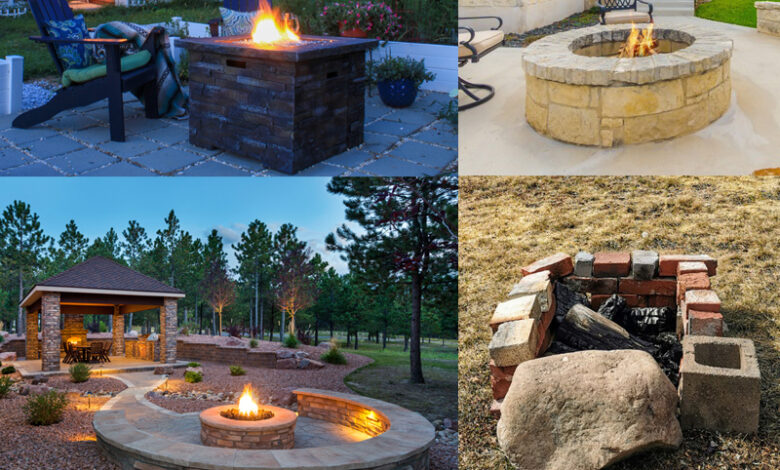 13 modern outdoor fireplace designs for cozy gatherings