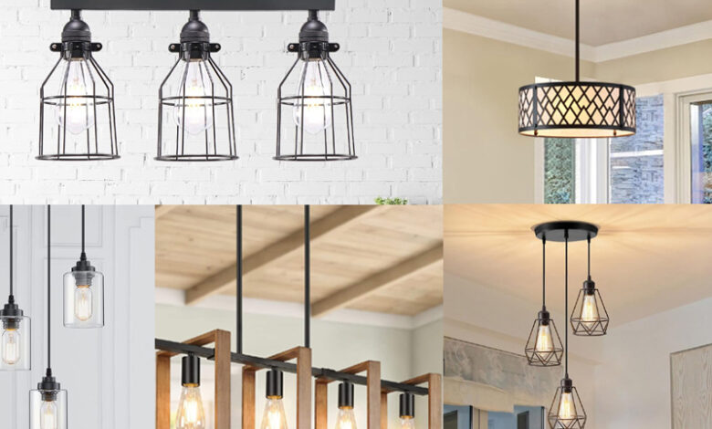 15 Classy Options for Hanging Lamp Over Dining Table