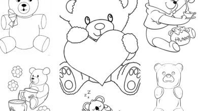 15 Creative Bear Coloring Pages For Your Little One