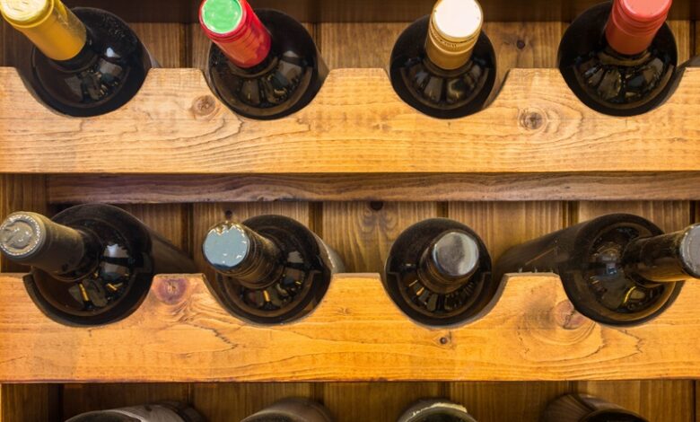 15 mounted wine rack holders for a modern touch