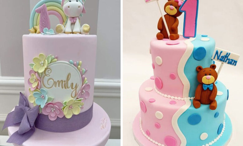 20+ Adorable 1st Birthday Cake Ideas for Boys and Girls 2024