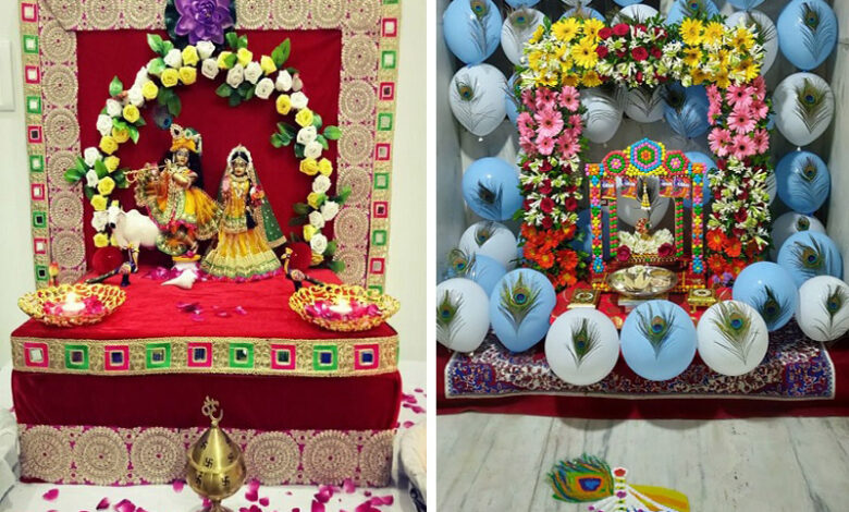 20+ einfache Krishna Janmashtami-Dekorationsideen 2024