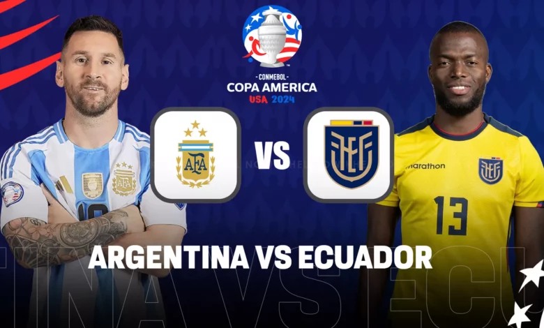 Argentina vs Ecuador LIVE streaming info, Copa America 2024