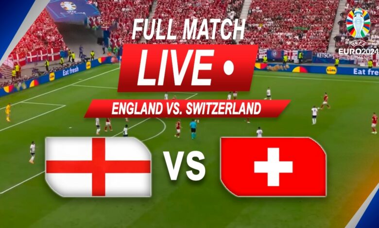 england vs switzerland euro 2024 full match