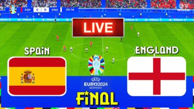 spain vs england euro final 2024