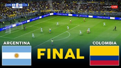 Argentina vs Colombia final match