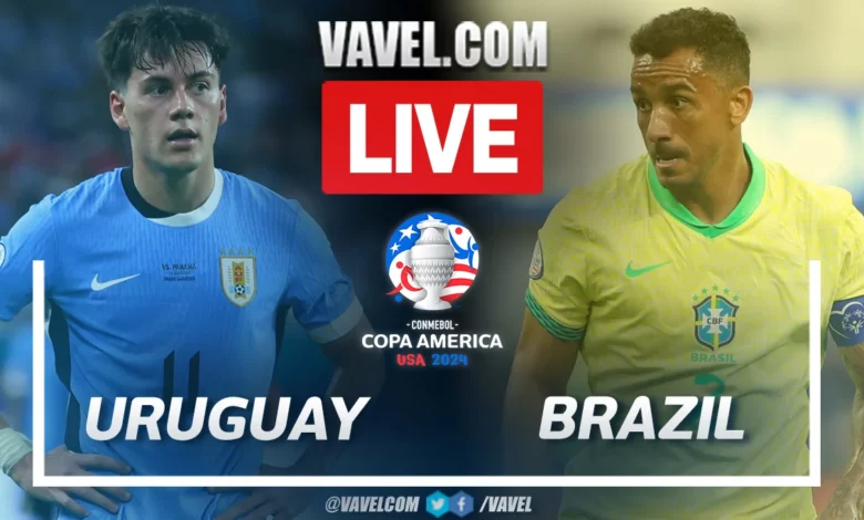 Brazil vs Uruguay live match today