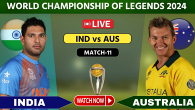 India vs Australia | The World Championship of Legends 2024 Match 11 |