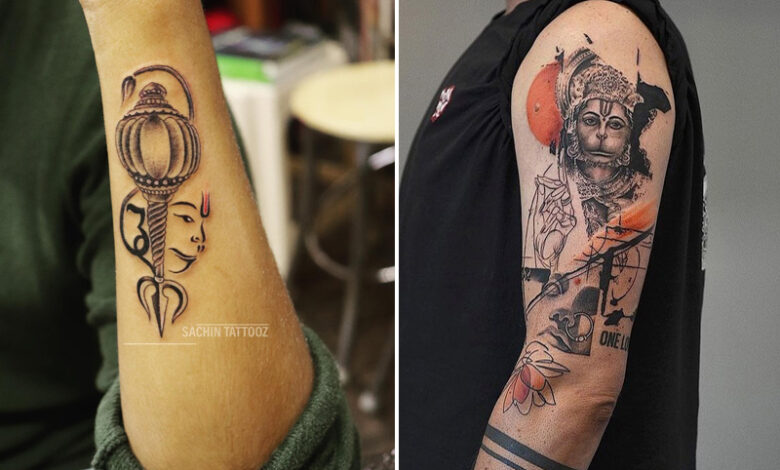 Hanuman Tattoo Designs