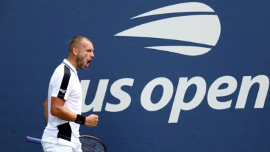 Britain's Dan Evans scores historic five-set win in record-breaking US Open match