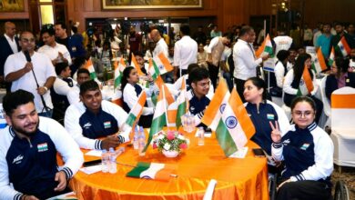 Indian athletes given a grand send-off ahead of Paralympic Games