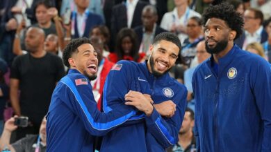 Jayson Tatum: Winning second Olympic gold medal with USA in Paris 'amazing experience'