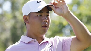 Tom Kim's heartbreaking crash dropped him out of the top 50, and also knocked him out of the FedEx Cup Playoffs early