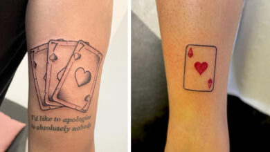 Card Tattoo Designs