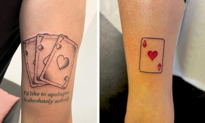 Card Tattoo Designs