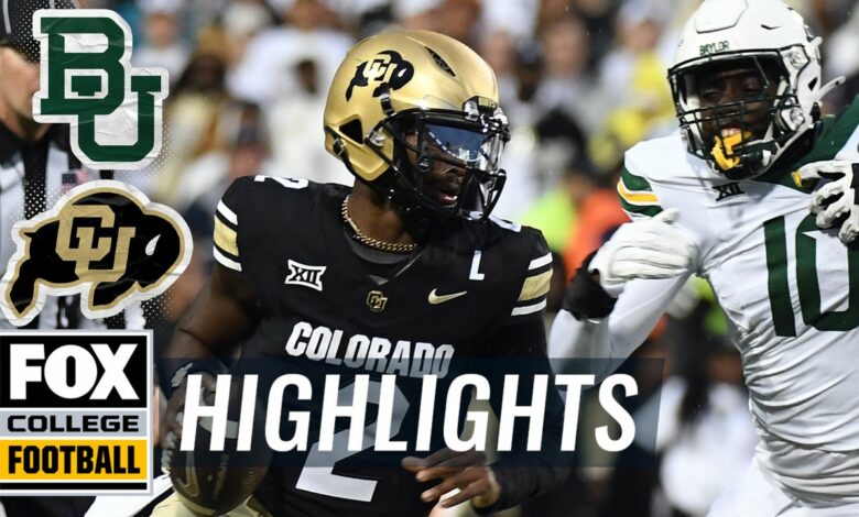 Baylor Bears vs. Colorado Buffaloes Highlights