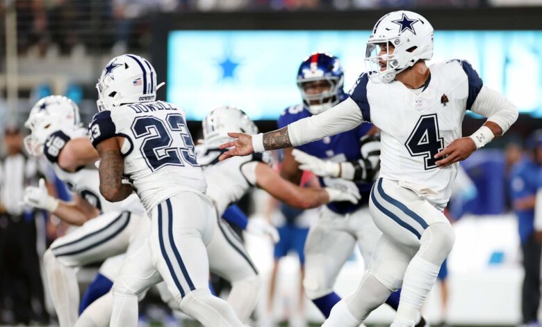 Cowboys vs. Giants averaged 16.22 million viewers; Set NFL regular-season streaming record