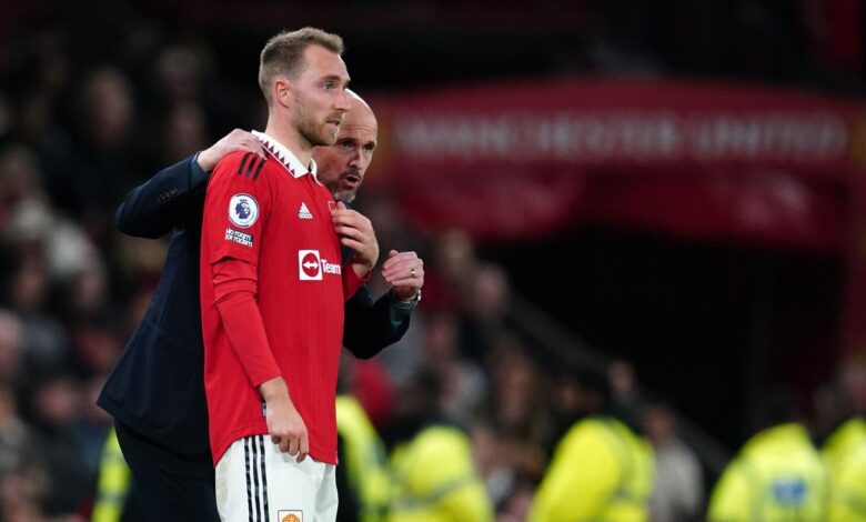 Erik ten Hag and Christian Eriksen criticise Man United's willingness to draw Twente