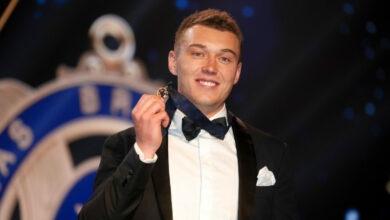 'He broke the record too': Cripps' Daicos tribute after coming second in Brownlow, breaking record with 45 votes