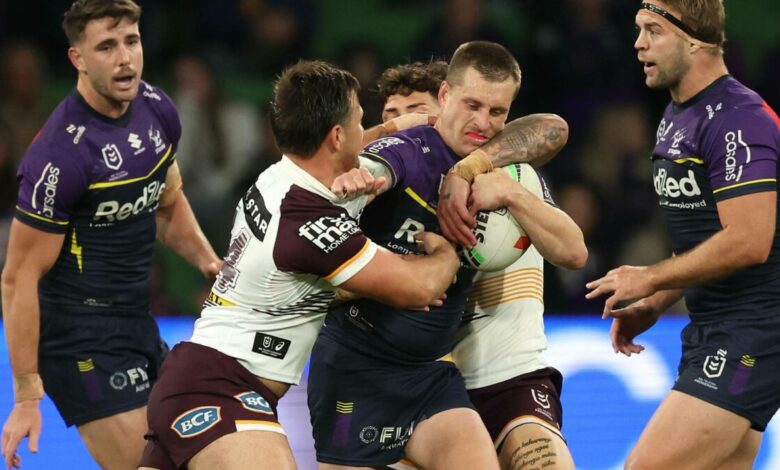 'I know he's coming': Cam Munster ready for another physical confrontation with Roosters' bruiser JWH