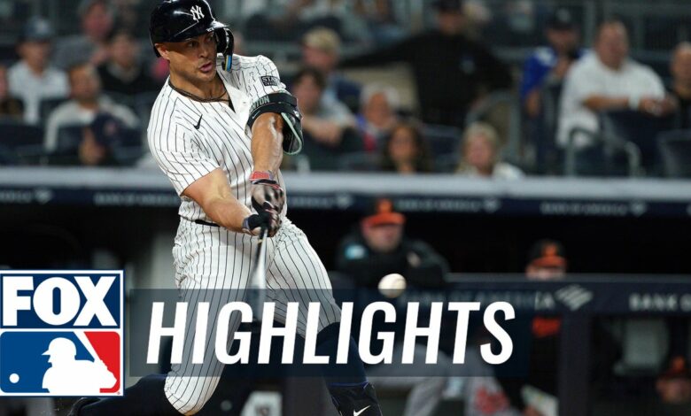 Orioles vs. Yankees Highlights