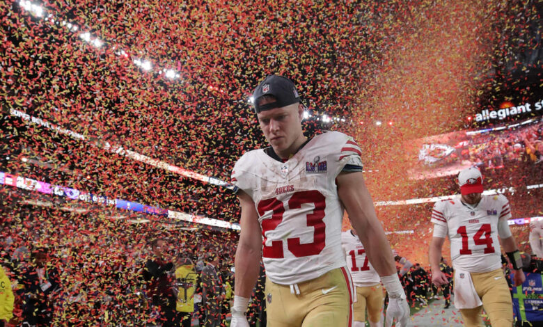 49ers' Shanahan: Christian McCaffrey suffered sophomore injury after overcompensating