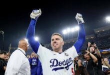 A grand moment on the biggest stage, for Freddie Freeman, his family and Dodgers fans