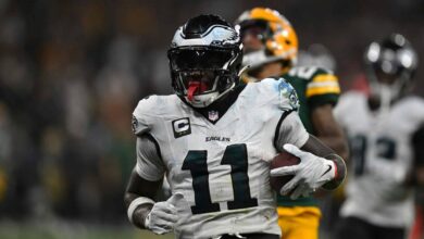 AJ Brown addresses return from injury for Eagles