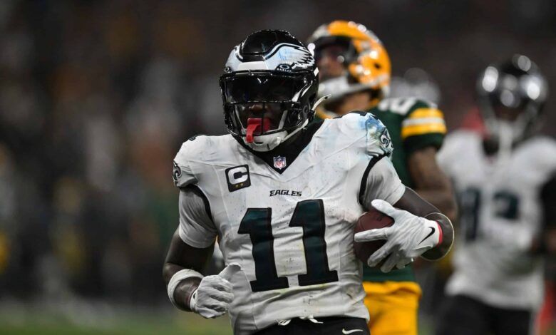 AJ Brown addresses return from injury for Eagles