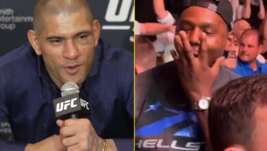 Alex Pereira took a big dig at his former rival after his viral cageside reaction to his win over Khalil Rountree at UFC 307.