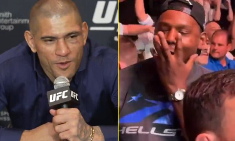 Alex Pereira took a big dig at his former rival after his viral cageside reaction to his win over Khalil Rountree at UFC 307.