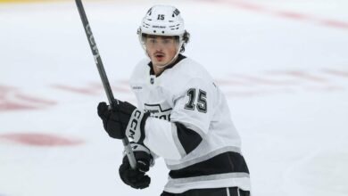 Alex Turcotte is healthy, happy and finally making his mark with the Los Angeles Kings