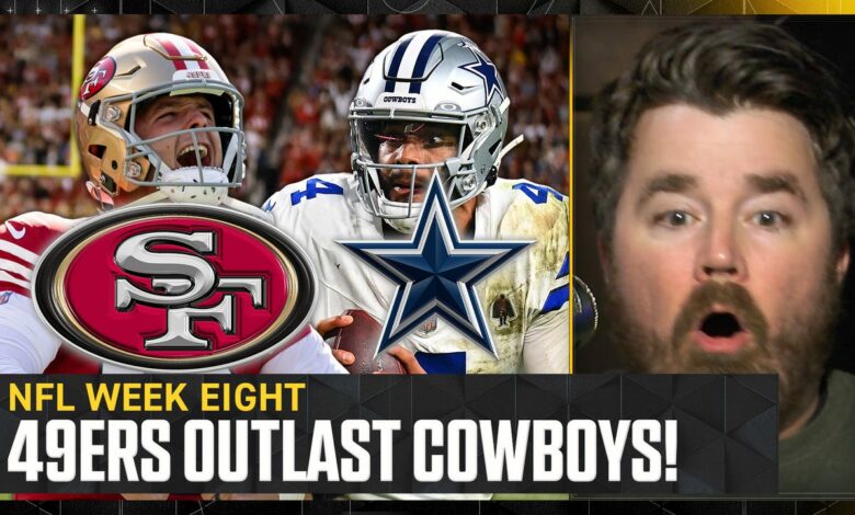 Brock Purdy, San Francisco 49ers SURVIVE vs. Dak Prescott, Dallas Cowboys