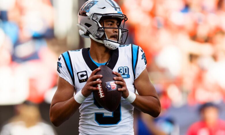 Bryce Young will be the Panthers' QB1 vs. Saints amid Andy Dalton's thumb injury rehabilitation