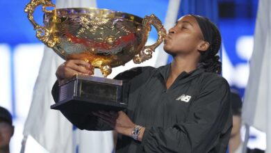 Coco Gauff wins China Open final in straight sets, Sinner and Alcaraz advance in Shanghai