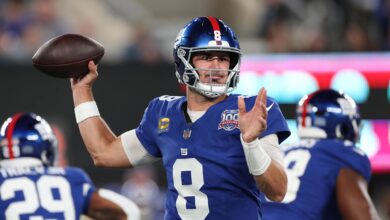 Daniel Jones: Giants offense 'very disappointing' to take a step back against Bengals