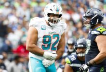 Dolphins DE Zack Siler out with serious eye injury, surgery possible