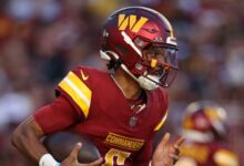 Jayden Daniels injury status: Will Washington QB play in Week 8?