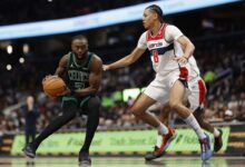 Jaylen Brown, Jayson Tatum sharp again, Celtics beat Wizards