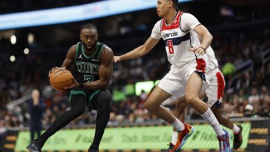 Jaylen Brown, Jayson Tatum sharp again, Celtics beat Wizards