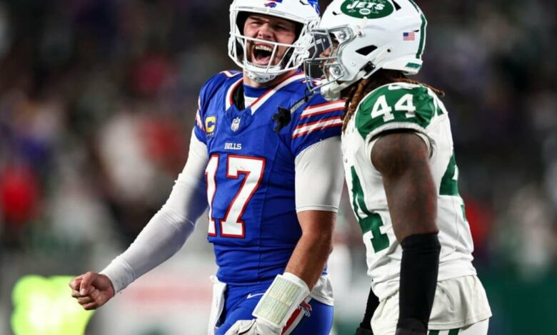 Josh Allen, Bills beat Jets in penalty-filled game on Monday Night Football: Live updates and reactions