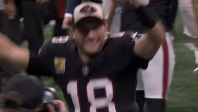 Kirk Cousins' corny dad dance moves after Falcons' walk-off win had the perfect ending