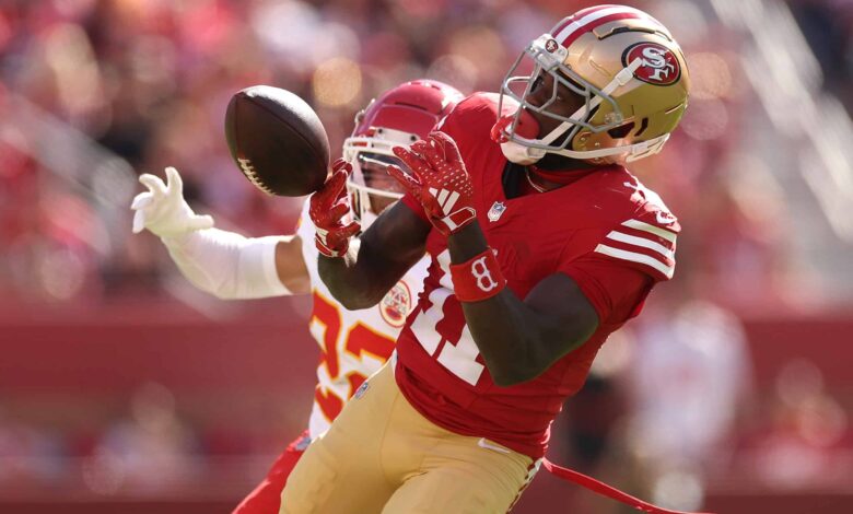 Kyle Shanahan reveals worrying injury on Brandon Aiyuk