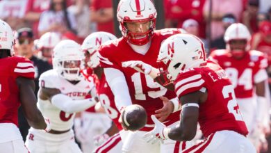 Nebraska relies on defense to hand Rutgers its first loss.