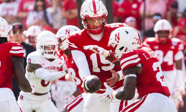 Nebraska relies on defense to hand Rutgers its first loss.